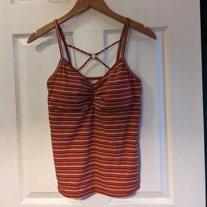 $5!!! NoBo Orange Striped Camilsole
